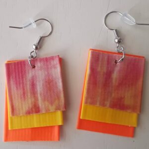 Cosmic Tie Dye Earrings