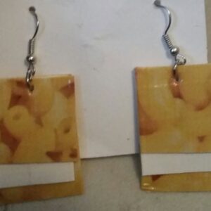 Macaroni and Cheese mac & cheese Earrings