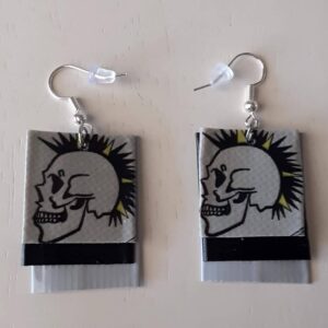 Punk Rock Music Earrings