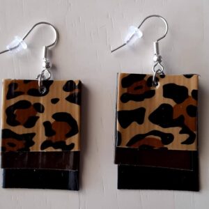Leopard Cheetah Print Earrings