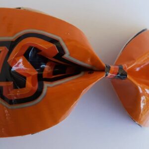 OSU Oklahoma State University Cowboys Cowgirls NCAA Duct Tape Hair Clip Bow