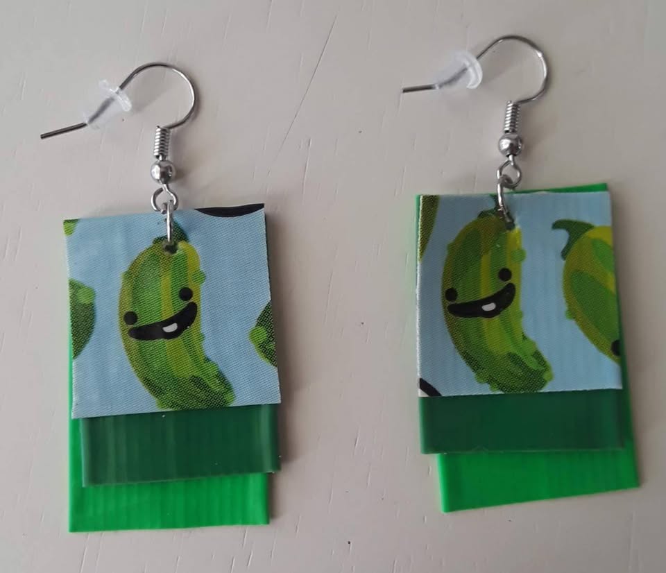 Dill With It Pickle Earrings