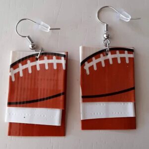 Football Earrings