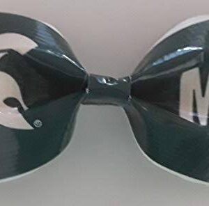 Michigan State University Spartans NCAA Duct Tape Hair Clip Bow