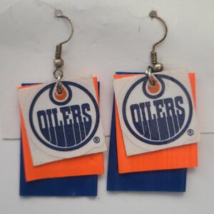 Edmonton Oilers NHL Earrings