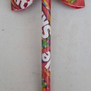Skittles Candies Duct Tape Bow Pen