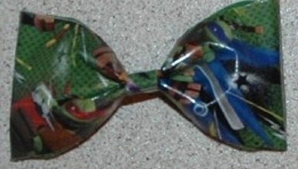 Teenage Mutant Ninja Turtles TMNT Tape Hair Clip Bow