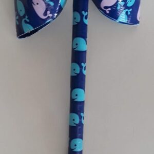 Whale of a Time Duct Tape Bow Pen