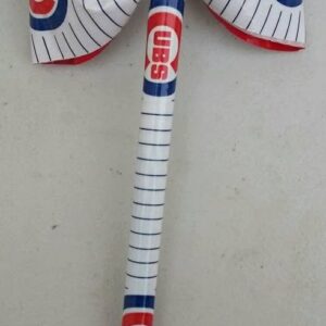 Chicago Cubs MLB Baseball Duct Tape Bow Pen