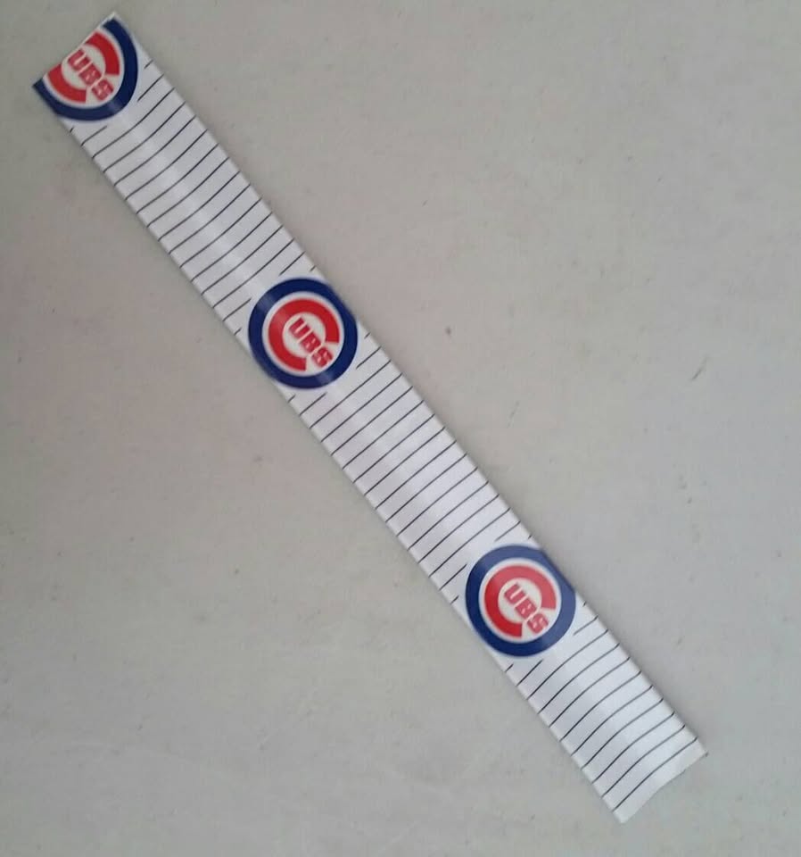 Chicago Cubs MLB Baseball Slap Bracelet