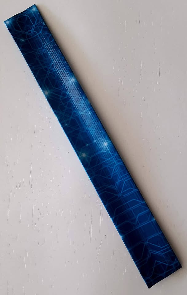 Circuit Board Computer Fractal Slap Bracelet