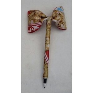 Popcorn Duct Tape Bow Pen