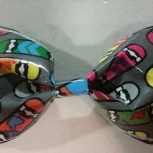 Skateboards Duct Tape Hair Clip Bow