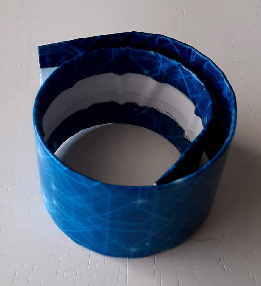 Circuit Board Computer Fractal Slap Bracelet - Image 4