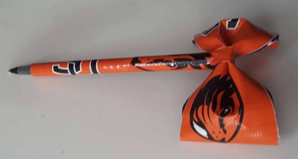 Oregon State University Beavers NCAA Duct Tape Bow Pen - Image 5