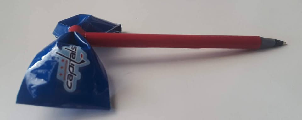 Anaheim Ducks NHL Ice Hockey Duct Tape Bow Pen - Image 4