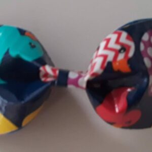 Rubber Ducky Duct Tape Hair Clip Bow