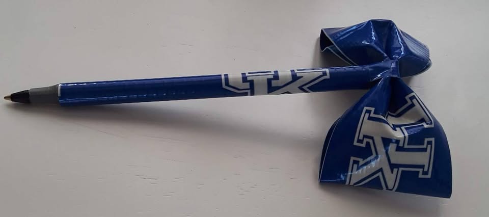 University of Kentucky Wildcats NCAA Duct Tape Bow Pen - Image 4