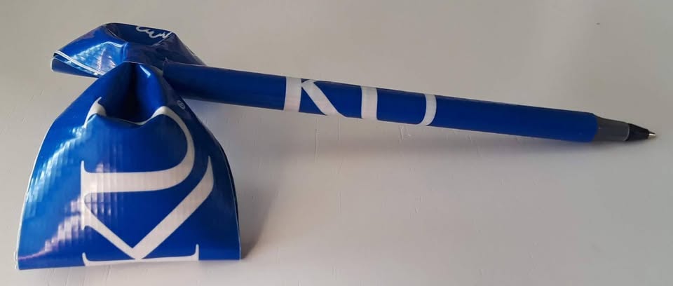 University of Kansas Jayhawks NCAA Duct Tape Bow Pen - Image 5