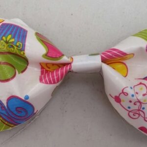 Cupcakes Duct Tape Hair Clip Bow
