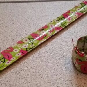 Pink Flamingo Slap Bracelet