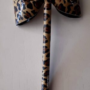 Leopard Print Duct Tape Bow Pen