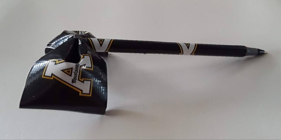 Appalachian State University Mountaineers NCAA Duct Tape Bow Pen - Image 4