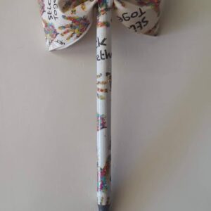 Stick Together Bully Awareness Duct Tape Bow Pen
