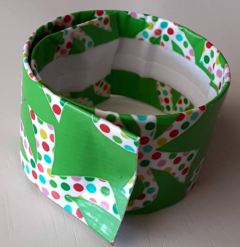 Christmas Bows Slap Bracelet - Image 4