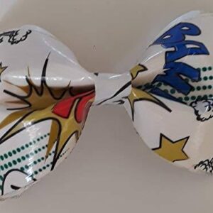 Comic Book Duct Tape Hair Clip Bow