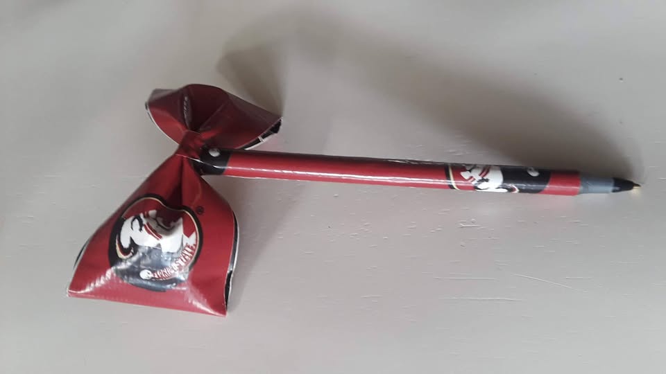 Florida State Seminoles NCAA Duct Tape Bow Pen - Image 4