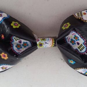 Sugar Skulls Duct Tape Hair Clip Bow