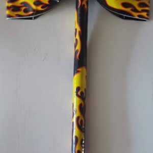 Fire Flame Duct Tape Bow Pen