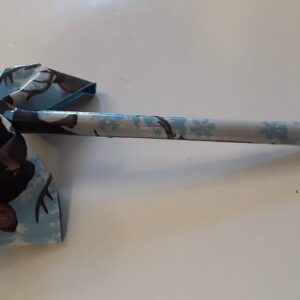 Frozen Sven and Kristoff Duct Tape Bow Pen