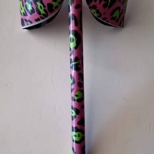 Pink Leopard Print Duct Tape Bow Pen