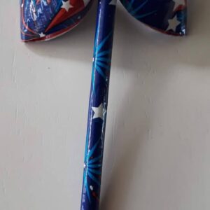 Fireworks Duct Tape Bow Pen