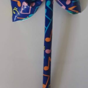 Music Notes Duct Tape Bow Pen