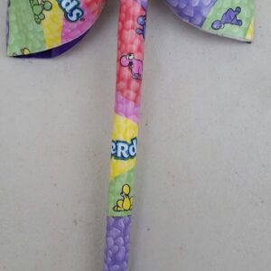 Nerds Candies Duct Tape Bow Pen