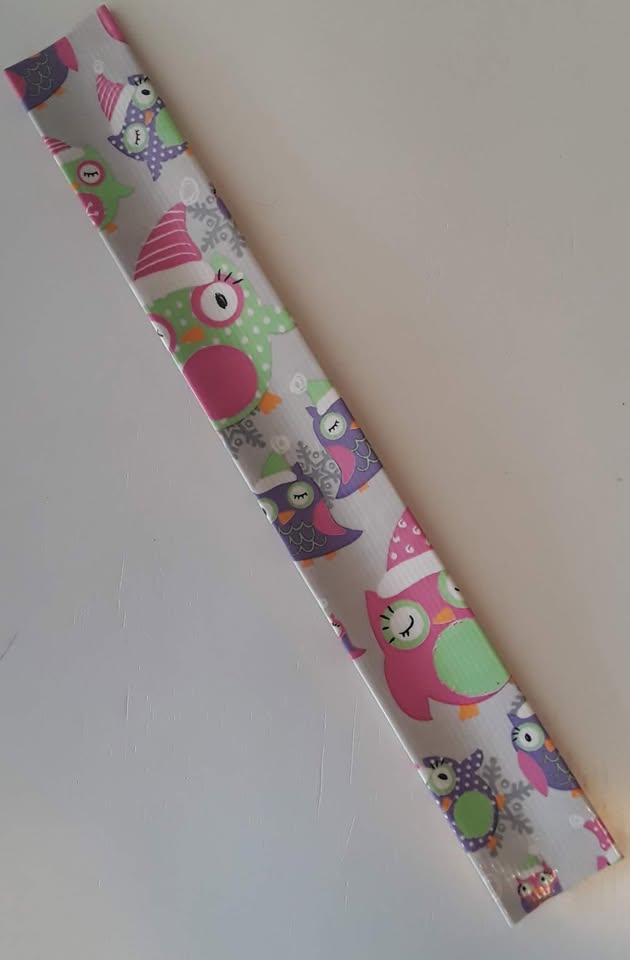 Christmas Owls Slap Bracelet