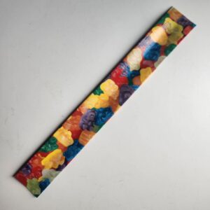Rainbow Gummy Bears Duct Tape Slap Bracelet