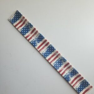 Old Glory Duct Tape Slap Bracelet