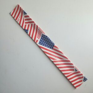 American Flag Duct Tape Slap Bracelet