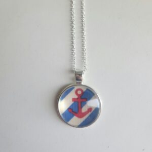 Anchors Away 4th of July Necklace
