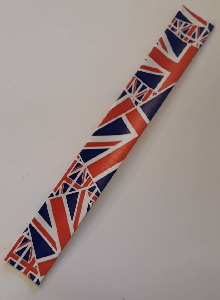 Union Jack UK Flag England Slap Bracelet