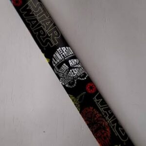 Black Star Wars Duct Tape Slap Bracelet