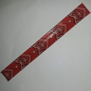 Red Bandana Slap Bracelet