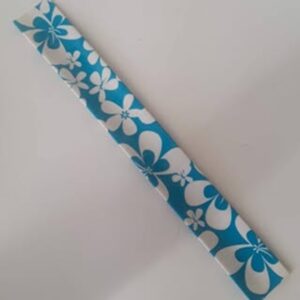 Blue Surf Flower Slap Bracelet