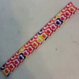 Colorful Hearts Slap Bracelet