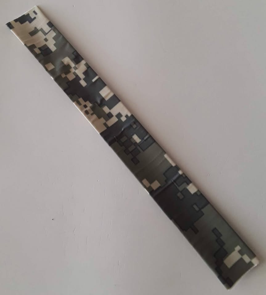 Pixel Camoflauge Camo Slap Bracelet