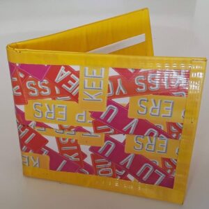 Love Signs Bi-Fold Duct Tape Wallet